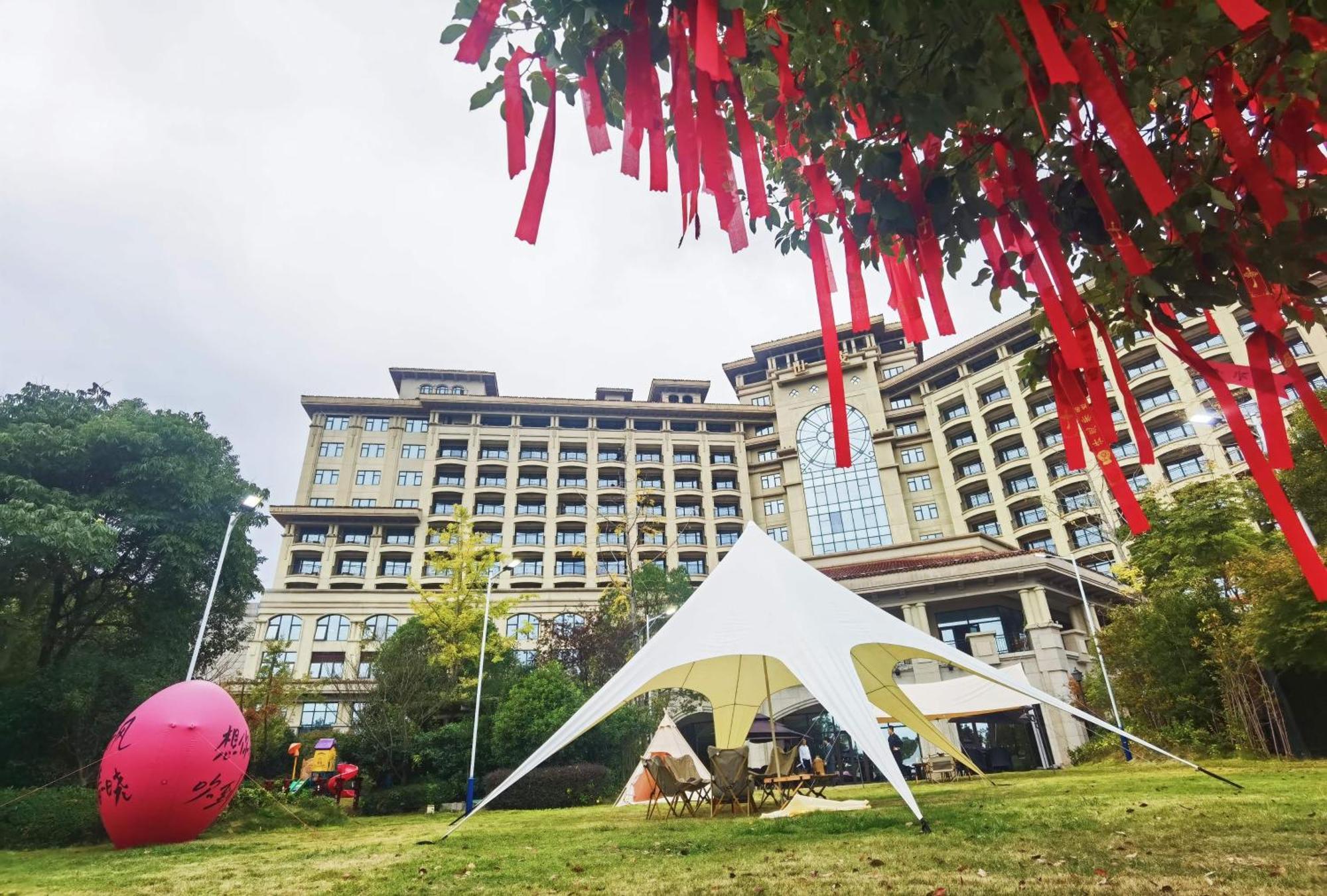 Doubletree By Hilton Ningbo - Chunxiao Ξενοδοχείο Εξωτερικό φωτογραφία