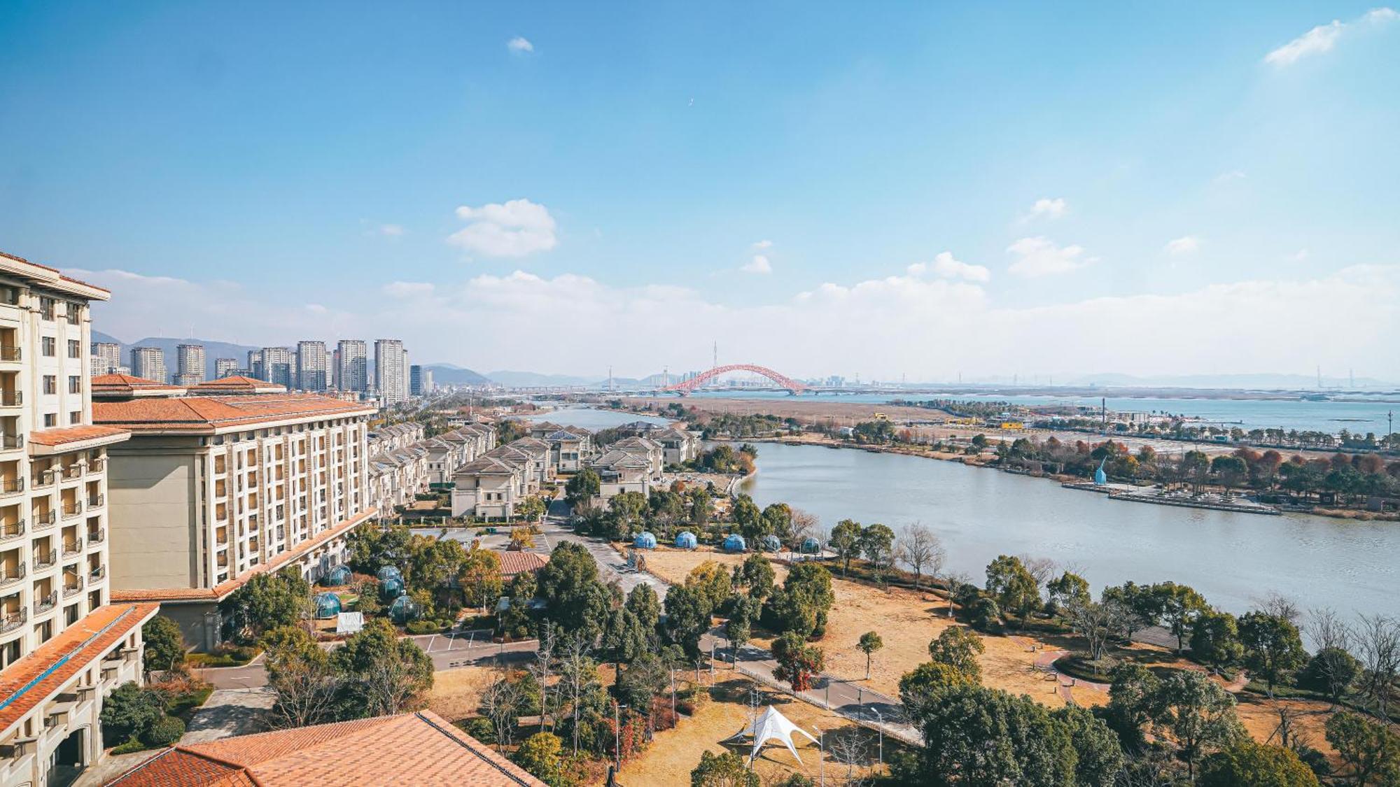 Doubletree By Hilton Ningbo - Chunxiao Ξενοδοχείο Εξωτερικό φωτογραφία